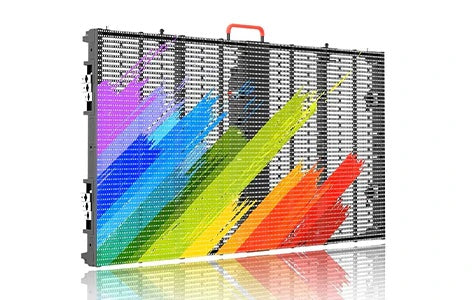 Transparent LED-skärm