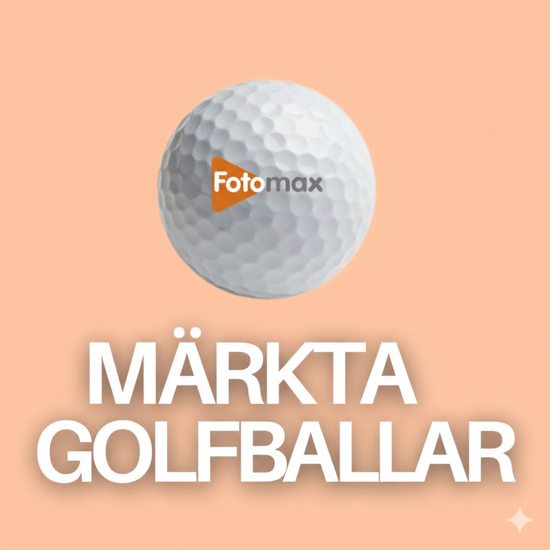 Profilerade golfbollar / Märkta golfbollar