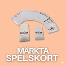 Märkta kortlekar