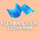 Flexibel LED-skärm