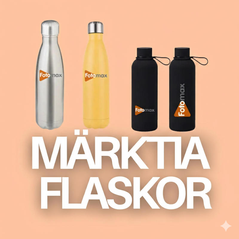 Profilerade flaskor / Vattenflaskor