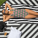 Baddräkt med mönster