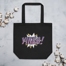 Eco Tote Bag med texten - Yikes