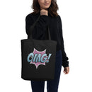 Eco Tote Bag med texten - OMG!
