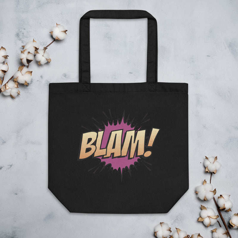 Eco Tote Bag med texten - BLAM!