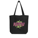 Eco Tote Bag med texten - KAPOW