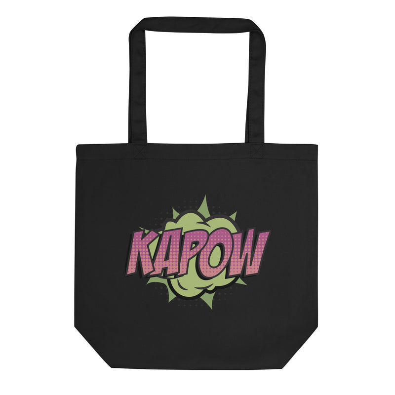 Eco Tote Bag med texten - KAPOW