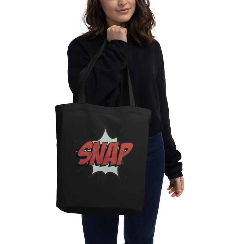 Eco Tote Bag med texten - SNAP