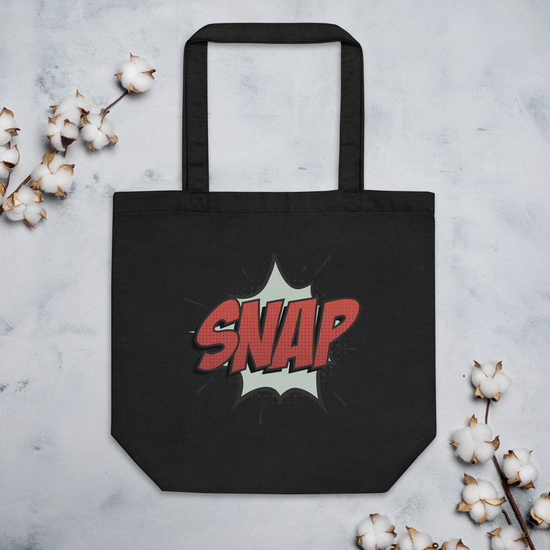 Eco Tote Bag med texten - SNAP
