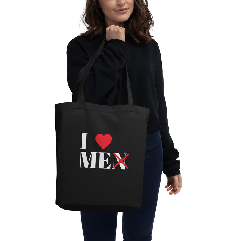 Eco Tote Bag med texten - I love me