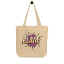 Eco Tote Bag med texten - BLAM!