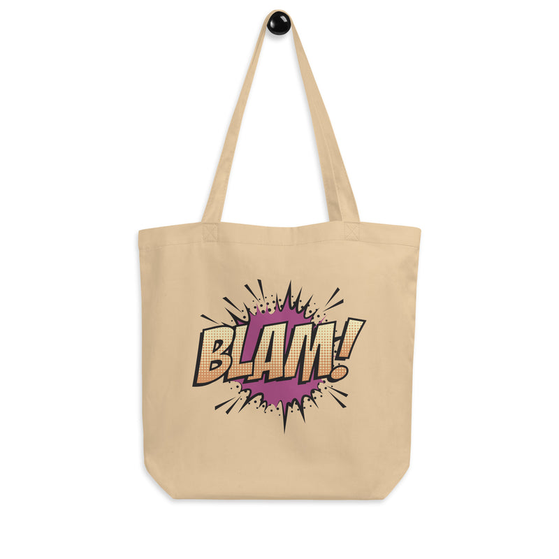 Eco Tote Bag med texten - BLAM!