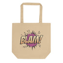 Eco Tote Bag med texten - BLAM!