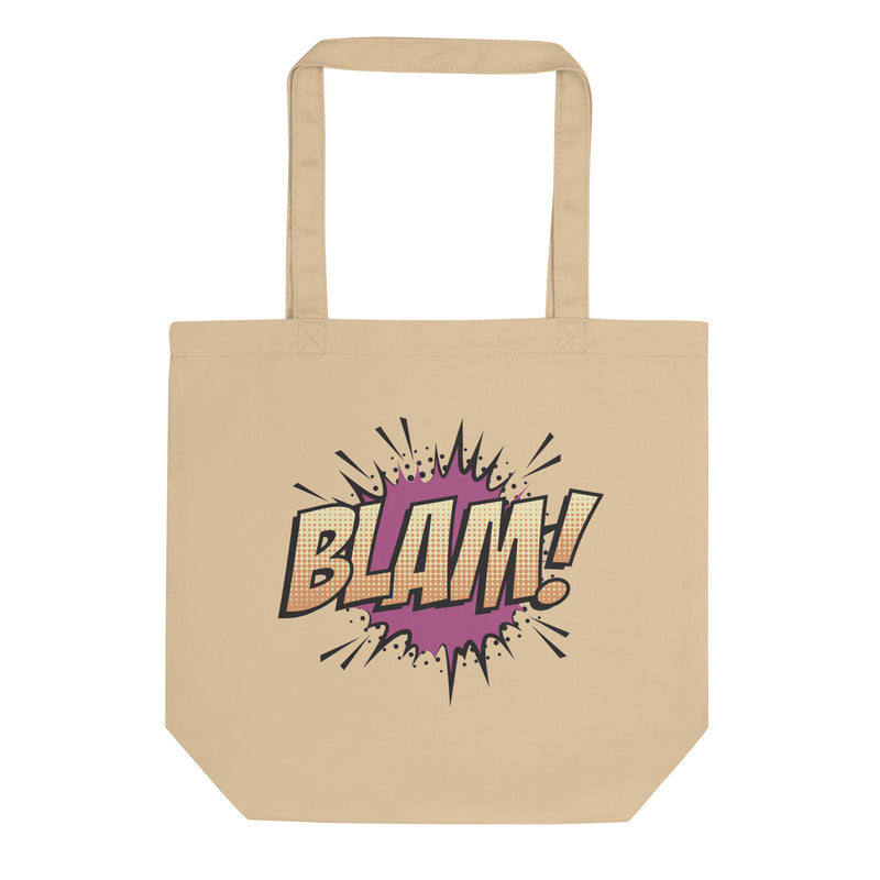Eco Tote Bag med texten - BLAM!