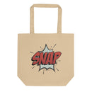 Eco Tote Bag med texten - SNAP