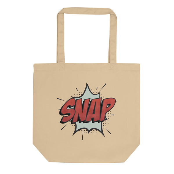 Eco Tote Bag med texten - SNAP