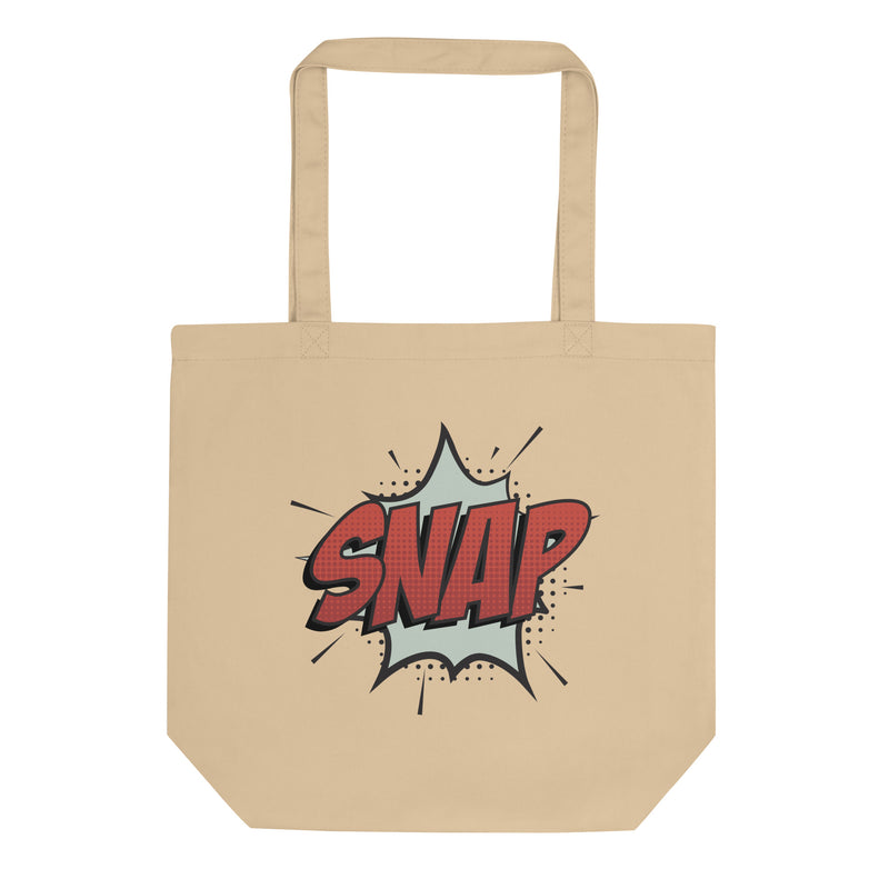 Eco Tote Bag med texten - SNAP