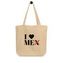 Eco Tote Bag med texten - I love me