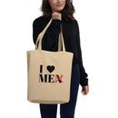 Eco Tote Bag med texten - I love me