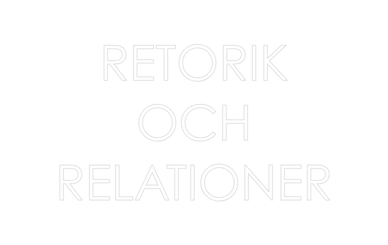 Ladda upp en egen bakgrund RETORIK
OCH
R...