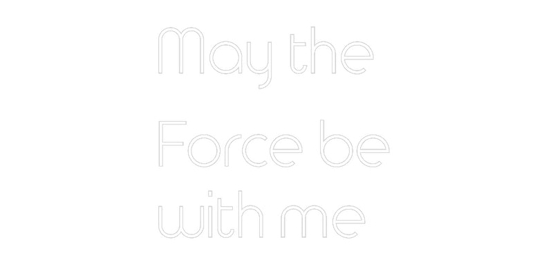 Ladda upp en egen bakgrund May the
Forc...