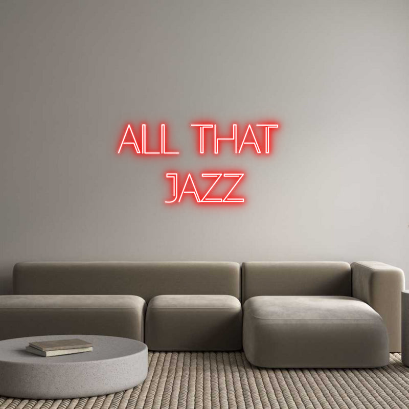 Ladda upp en egen bakgrund ALL THAT 
JAZZ