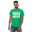 T-shirt med texten - Jag försökte gå i pension