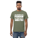 T-shirt med texten - Jag försökte gå i pension