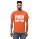 T-shirt med texten - Jag försökte gå i pension