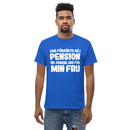 T-shirt med texten - Jag försökte gå i pension