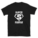 Kortärmad t-shirt i unisex-modell med texten - Superfarfar