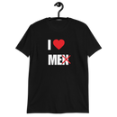 Kortärmad t-shirt i unisex-modell med texten - I love me