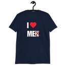 Kortärmad t-shirt i unisex-modell med texten - I love me