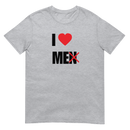 Kortärmad t-shirt i unisex-modell med texten - I love me