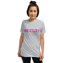 Kortärmad t-shirt i unisex-modell med texten - Wine o clock