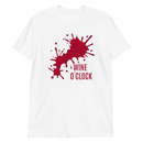Copy of Kortärmad t-shirt i unisex-modell med texten - Wine o clock