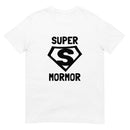 Kortärmad t-shirt i unisex-modell med texten - Supermormor