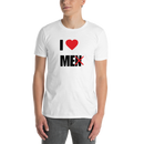 Kortärmad t-shirt i unisex-modell med texten - I love me