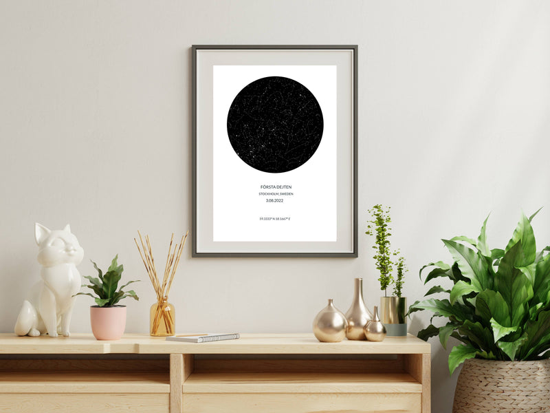 Poster - Stjärnkarta