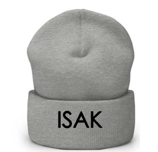 Mössa med broderad text - Ditt tryck