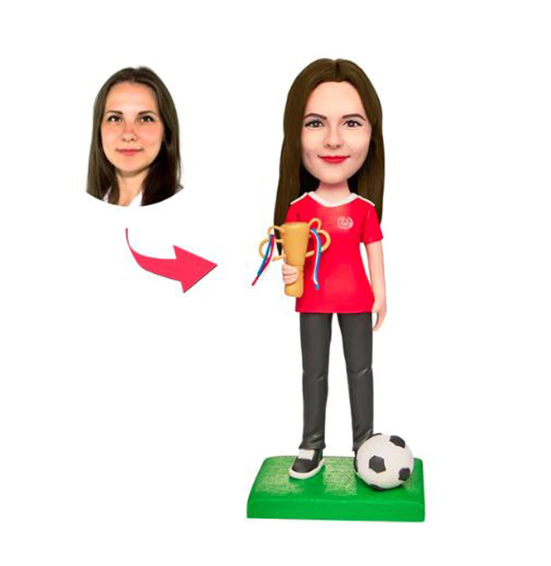 Mini-me figur - Fotbollsspelare