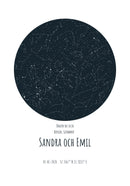 Stjärnkarta med ditt namn