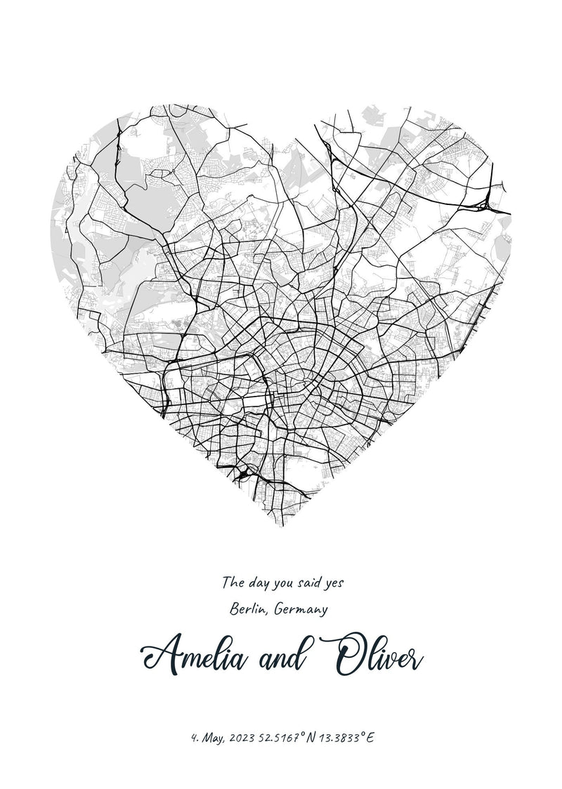 Poster - Speciellt tillfälle - Kärlekskarta