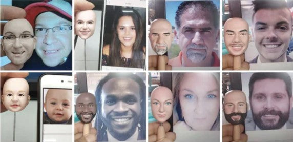 Mini-me figur - Strong dad