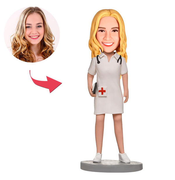 Mini-me figur - Sjuksköterska