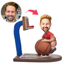 Mini-me figur - Basketspelare