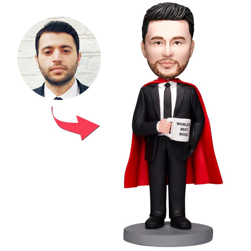 Mini-me figur - Worlds best boss