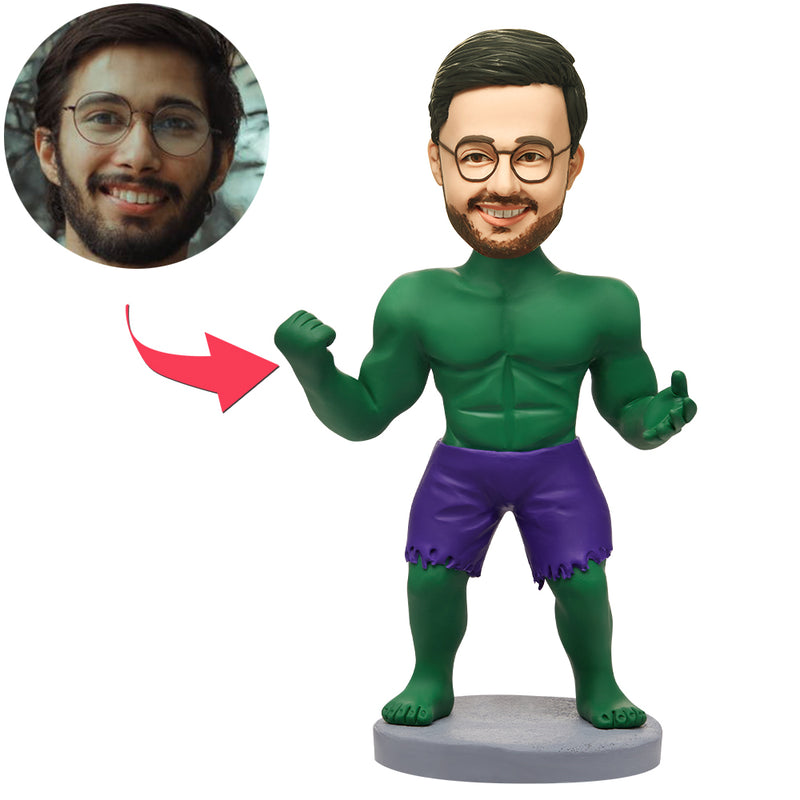 Mini-me figur - Hulken