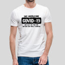 T-shirt med texten "Jag överlevde Covid-19"