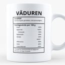 Porslinsmugg med stjärntecknet Väduren